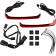 (image for) Low-Profile Bagz - Red lens/red turn signals (Sequential)