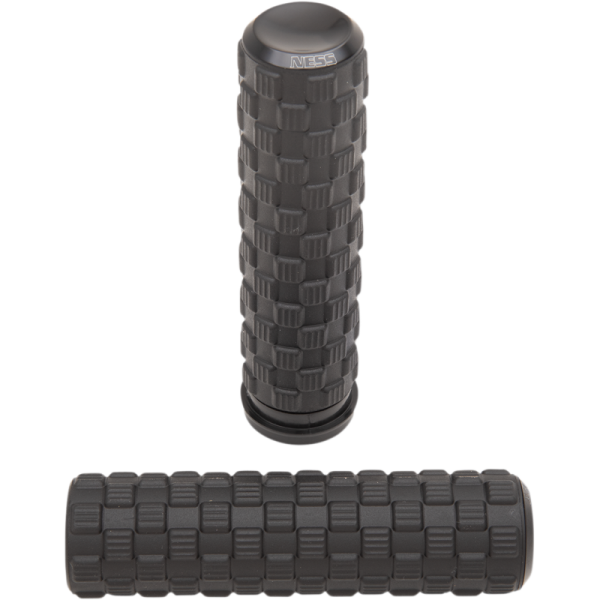 (image for) Arlen Ness Air Trax Grips - Black Anodized - 24 FLHTK/FLTRK/FLHRXS