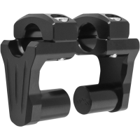 (image for) 2" Pivoting Riser, Black