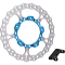 (image for) 14" Full Floating Rotor Kit, Blue, Left