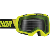 (image for) Thor Regiment Goggles - Lime/Black (Smoke Lens)