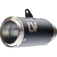 (image for) LeoVince LV Corsa Slip-On Muffler - Black Stainless Steel