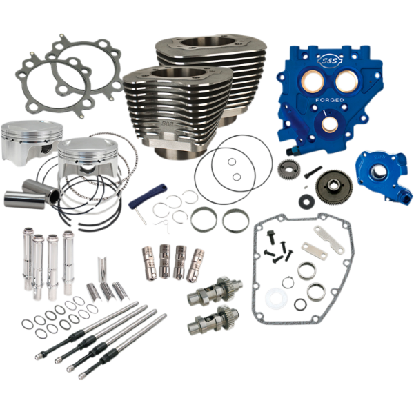 (image for) S&S CYCLE S&S 110" Power Package - Black, Gear Drive