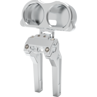 (image for) Dual Gauge Mount Raw Aluminum
