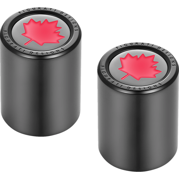 (image for) FIGURATI DESIGNS Docking Cover Black w/ Red Maple Leaf