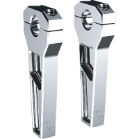 (image for) 6" Chrome Straight 1" Handlebar Riser Kit