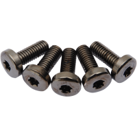 (image for) Rear Disc Brake Hub Bolt Kit Black Chrome