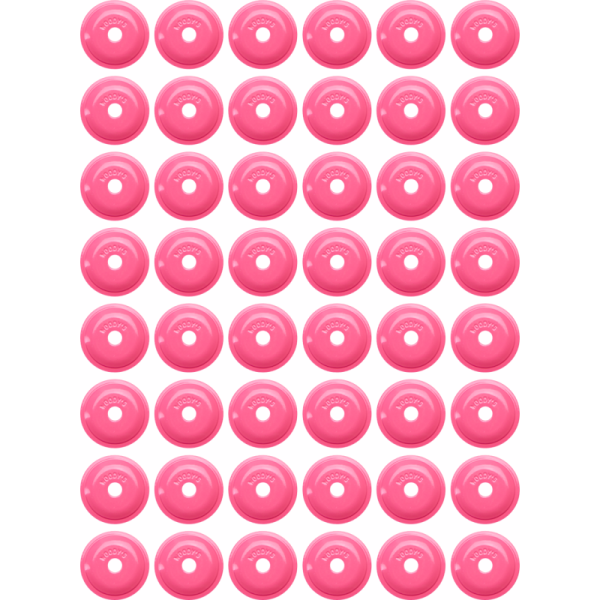 (image for) WOODYS Round Grand Digger Support Plate - Pink (48 Pk.)