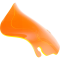 (image for) Ice Kolor Flare Windshield 6.5" Orange