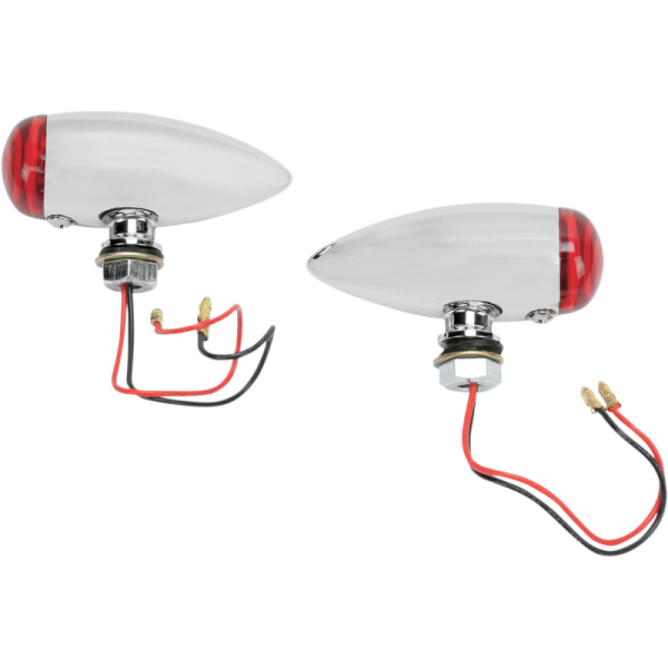 (image for) Drag Specialties LED Marker Light with Red Lens and Red LED