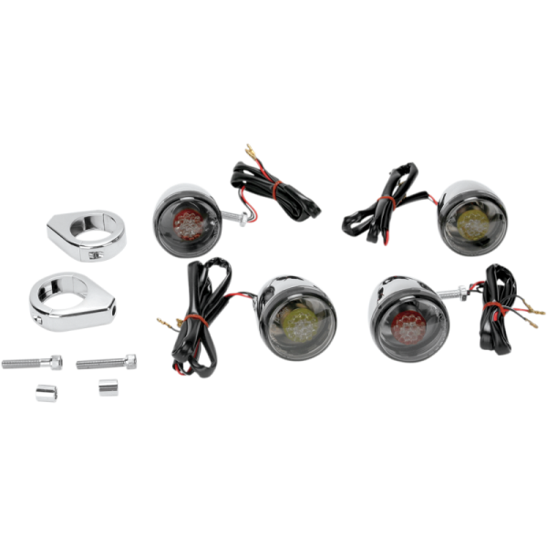 Drag Specialties Custom Deuce-Style LED Turn Signal Kit
