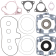 (image for) Vertex Complete Engine Gasket Set - XC 700 97-98
