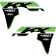 (image for) Factory Effex OEM Shroud and Tank/Shroud Graphics, Style 24 for KX450 24-25