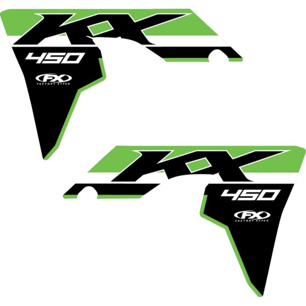 (image for) Factory Effex OEM Shroud and Tank/Shroud Graphics, Style 24 for KX450 24-25
