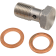 (image for) Single Banjo Bolt for BMW, Ducati, Suzuki, 10 mm x 1.0, Stainless Steel