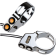 (image for) Dual Rat Eye LED Fork-Mount Turn Signal - Chrome