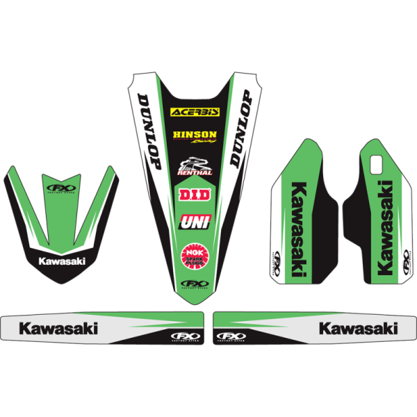 (image for) Factory Effex Universal Trim Kit for KX125/250 99-02