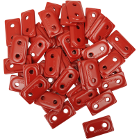 (image for) Double Digger Support Plate, Red (48 Pk.)