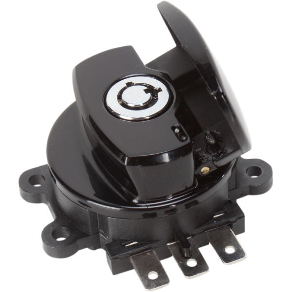 (image for) Drag Specialties Side Hinge Ignition Switch Only Gloss Black