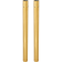 (image for) 49 MM Fork Tube - Gold, 25 3/4" (+2")