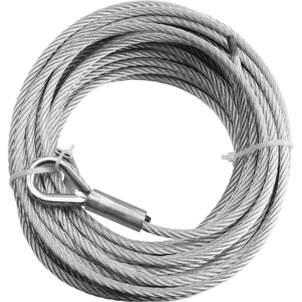 (image for) KFI PRODUCTS Wide Winch Replacement Steel Cable