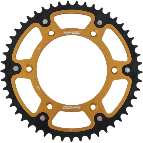 (image for) Supersprox Rear Sprocket - 49T (Stealth/gold)