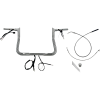 (image for) Chrome 11" Pointed Top Handlebar Kit