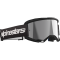 (image for) Alpinestars Vision 3 Goggle, Wordmark Black/Black with Mirror Silver Lens