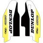 (image for) Factory Effex Sponsor Logo Lower Fork Guard Graphics - Suzuki RM-Z450 05-25