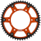(image for) Supersprox Rear Sprocket - 52T Stealth/Orange