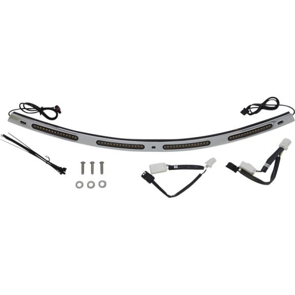 (image for) Windshield Trim LED Turn Signal Chrome