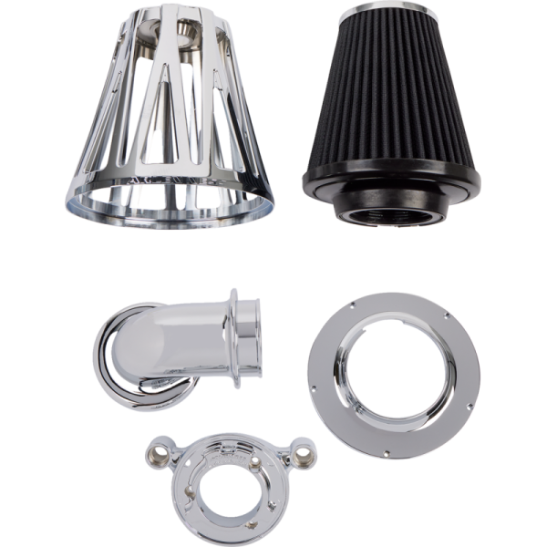 (image for) Arlen Ness Monster Sucker Air Cleaner Kit - CrossFire, Chrome