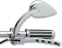 (image for) Teardrop Mirror Chrome Long-Stem