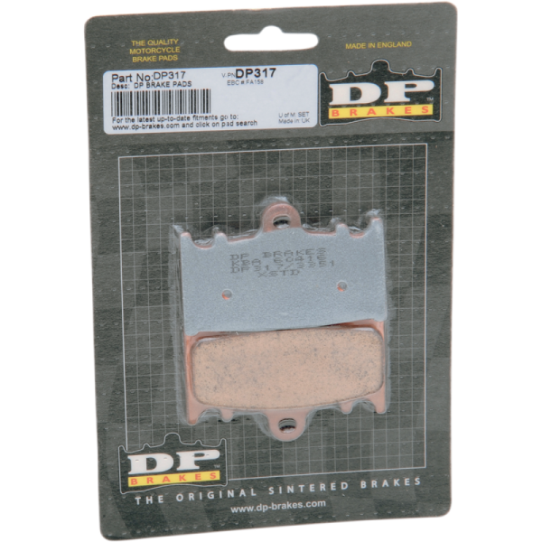 (image for) DP Brakes Standard Front Brake Pads DP317