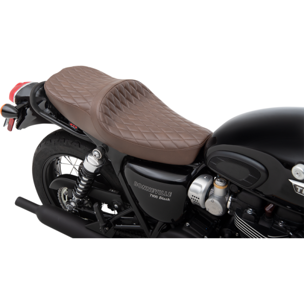 (image for) Low-Profile Touring Seat - Diamond brown