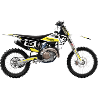 (image for) Factory Effex EVO 19 Graphics Kit - HUSQVARNA TC 50 17-24