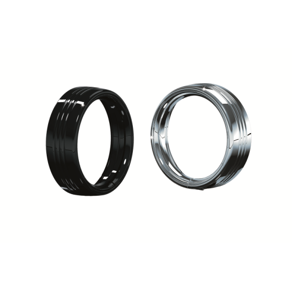 (image for) Kuryakyn Gloss Black 7” Headlight Trim Ring (99-13 Touring)