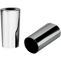 (image for) Fork Slider Covers - Chrome, Stock Length