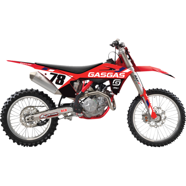 (image for) Factory Effex EVO 20 Graphics Kit - GASGAS MC 125-450F, EX 300-450F 21-23