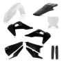 (image for) Acerbis Full Plastic Kit - White/black