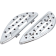 (image for) Adjustable Driver Floorboard, Deep Cut, Chrome