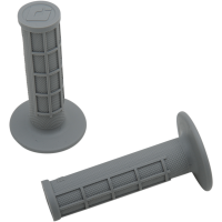 (image for) ODI Ruffian MX Single-Ply Grips - Half-Waffle - Gray