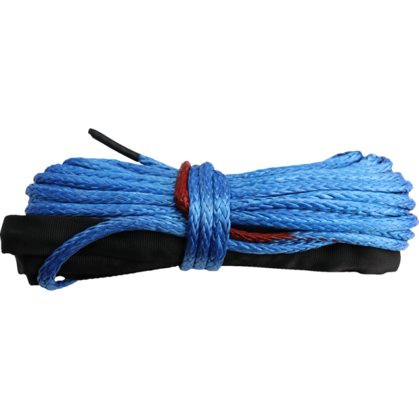 (image for) KFI PRODUCTS KFI Blue Synthetic Winch Rope - 15/64" x 38'
