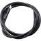 (image for) Black Vinyl-Coated Stainless Steel Brake Line 68"