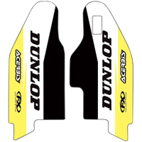 (image for) Factory Effex Sponsor Logo Lower Fork Guard Graphics - Suzuki RM-Z450 05-25
