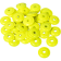 (image for) Round Digger® Aluminum Support Plate, Hi-Viz Yellow, 48 Pkg