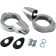 (image for) Turn Signal Fork Clamps, Chrome, 49 mm
