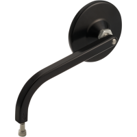 (image for) No. 7 Round Mirror, Standard, Black, Left