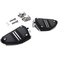 (image for) Twin Rail Footrests Chrome (W/ M-Eight Softail/ELW Mounts)