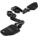 (image for) Black Extended Length Twin Rail Footrests Kit